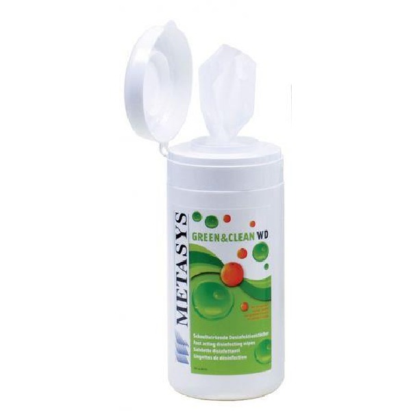Metasys – Green & Clean WD Alcoholdoekjes Metasys – Green & Clean WD Alcoholdoekjes