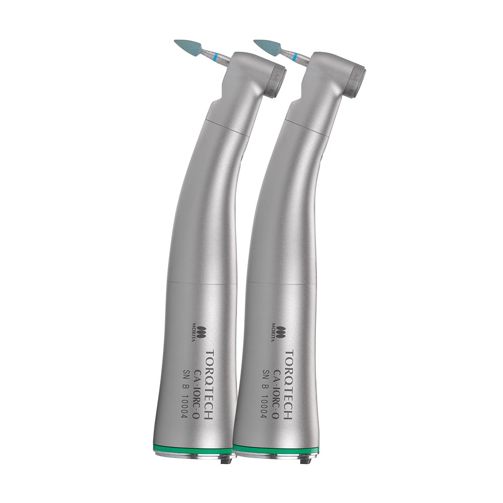 Morita TorqTech hoekstuk groen (10:1) 1+1 GRATIS Morita TorqTech hoekstuk groen (10:1) 1+1 GRATIS