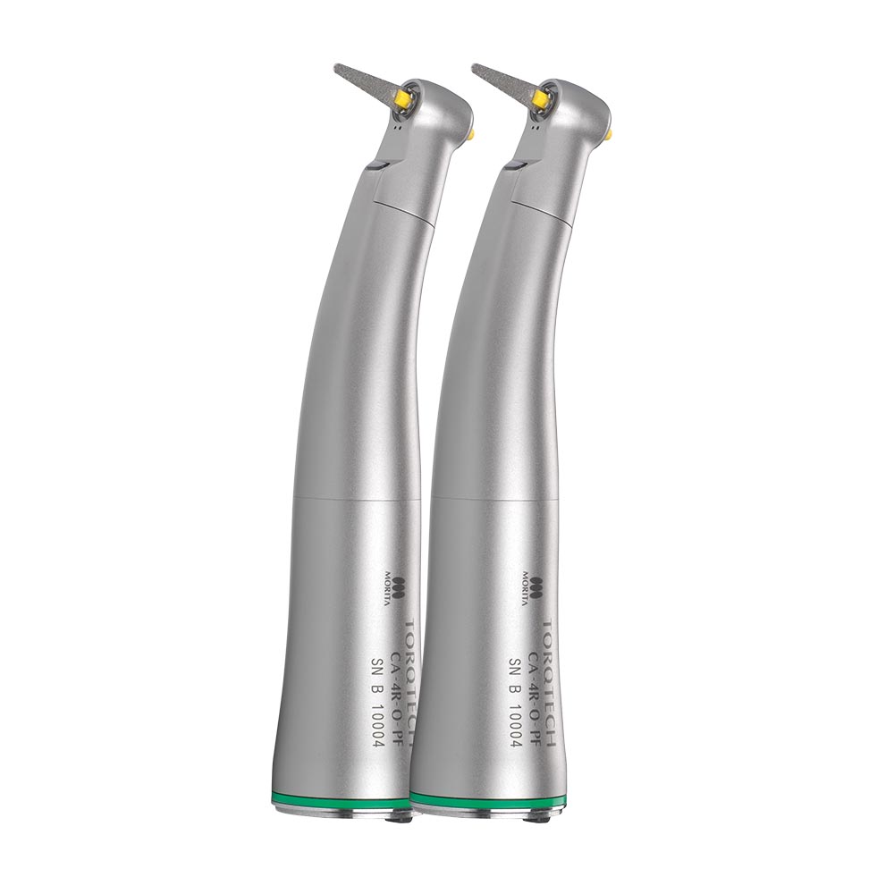 Morita TorqTech CA-4R-O-PF hoekstuk, groen (4:1) 1+1 GRATIS Morita TorqTech CA-4R-O-PF hoekstuk, groen (4:1) 1+1 GRATIS