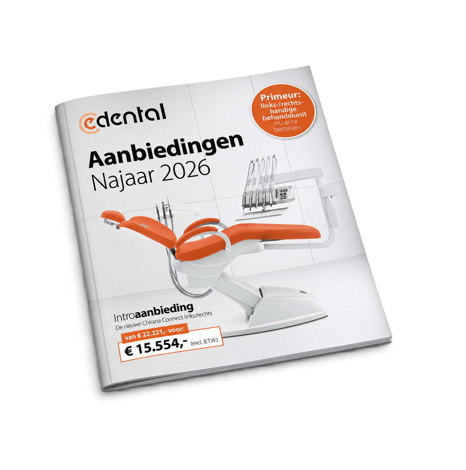 E Dental brochure met najaarsaanbiedingen 2026